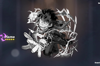 make a custom genshin summon animation