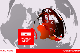 create animation news intro