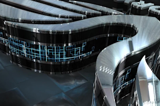 create a 3d animated logo