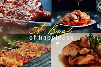 make restaurant food promo video or promotional video ads