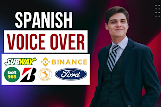 record a professional neutral latin american spanish voice over