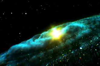 epic galaxy logo reveal intro