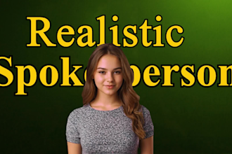 make professional ai spokesperson videos and ai presenter
