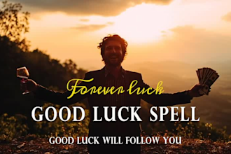 give you a good luck amulet to change your destiny and luck