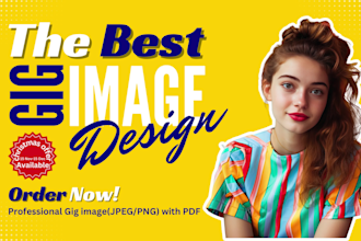 design amazing fiverr gig thumbnail and fiverr gig image with in 24 hour
