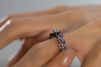 do 3d ai jewelry animation, 3d jewelry rendering ring, ai necklace design