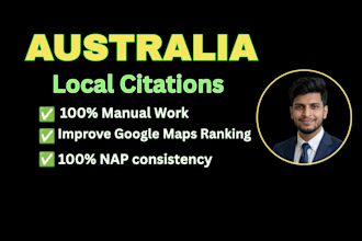 create australia local citations from brightlocal and yext