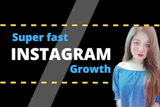 do organanic instagram promotion and grow follower