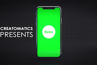 create fancy mobile app promo video ad
