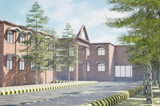 3d model interior and exterior architecture design