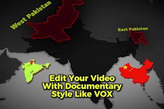 edit your video with documentary style like vox