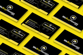do unique minimalist, smart business card design for you