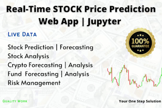 build stock and crypto price prediction application