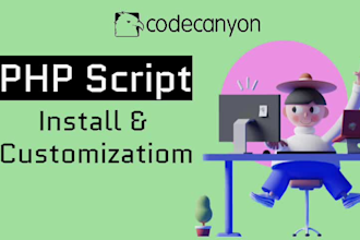 install and customization codecanyon PHP script