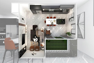 make 3d floor plan of your space