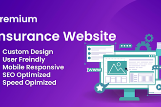 build insurance website and business website