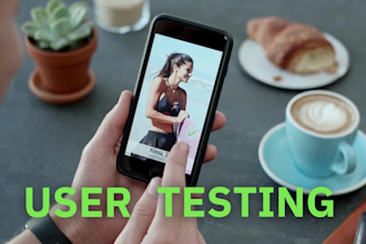 professionally test your video game, app, or website as a user and UX designer
