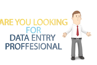 do data entry, virtual assistant and web research