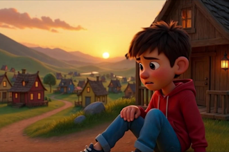 create 30s 3d ai animation video, ai cartoon video, animated kids story