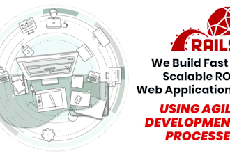develop full stack ruby on rails web application