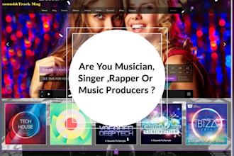 publish music interview on music blog and social media