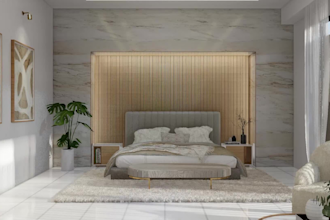 interior design of your bed room with shopping list