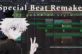 make or remake beat, instrumental, special song for you