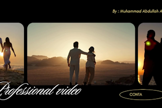 professionally edit your vlogs, travel, drone, gopro footage