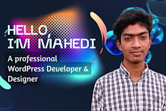 design and develop a fast, SEO friendly, responsive wordpress website