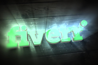 do a back light industrial logo intro