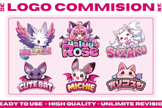 design a logo for vtuber and streamer online