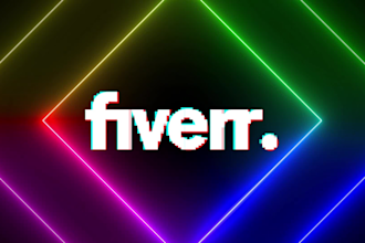 do unique vj loop dj visuals logo animation