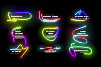 design lower thirds and name titles