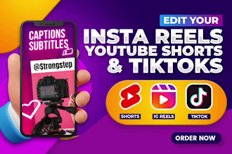create captions for youtube, tiktok, and instagram videos
