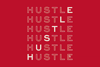 create energetic kinetic typography video and text animation