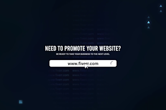 create a unique, fresh, and professional app or website promo video for social