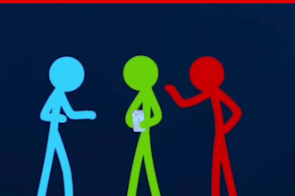 draw and animate stick figure stickman animation stickman figure explainer video