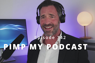 create a high quality podcast style spokesperson video