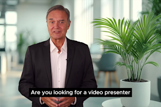 be your australian spokesperson video presenter, 4k
