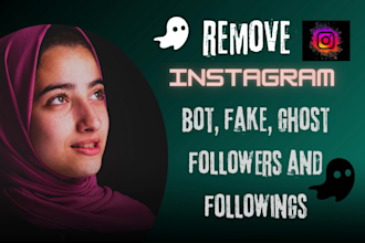remove instagram fake, bots, and ghost followers