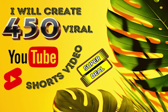make 450 viral youtube shorts video, bulk motivational shorts, pets funny