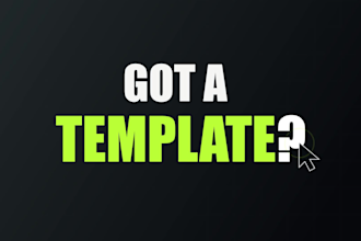 edit and customize your after effects template