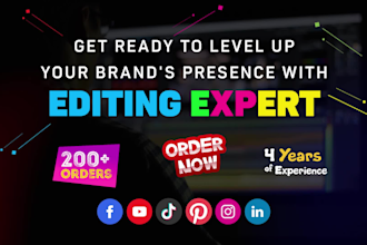 be your video maker and video creator within 24 hours