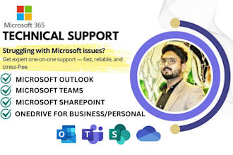 fix teams, exchange, onedrive and sharepoint site issues