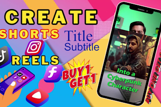edit instagram reel yt short tik tok video