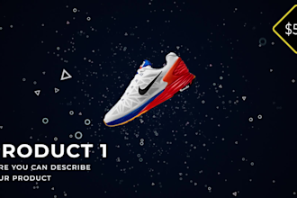make a dynamic product advertisement video for your amazon ecommerce store