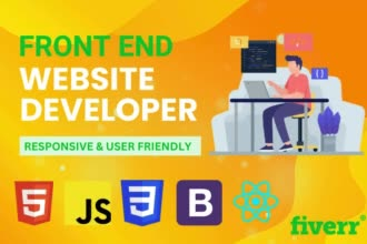 covert figma to html, xd to html, psd to html responsive bootstrap 5