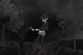 produce an amazing 2d animation music video for you