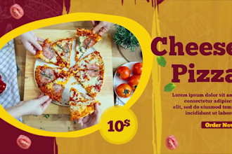 edit food menu video