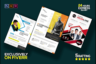 design flyer, poster, brochure, sales sheet, banner
